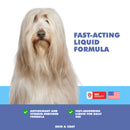 omega 3 liquid supplement for skin and coat health for pets