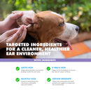 ear cleansing solution for dogs and cats 4 oz bottle