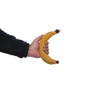 Sustainable vegan leather dog chew toy shaped like a banana