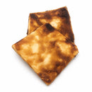Water Buffalo-Basted Beef Cheek Chips Grab N Go 2-Pack, Case of 12, natural beef cheek dog chews basted with water buffalo