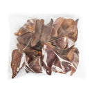 Whole pig ears dog treats 25 count shrink wrapped