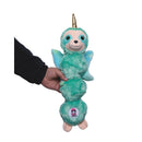 winged mint sloth plush dog toy squeaky magical creature dog toy