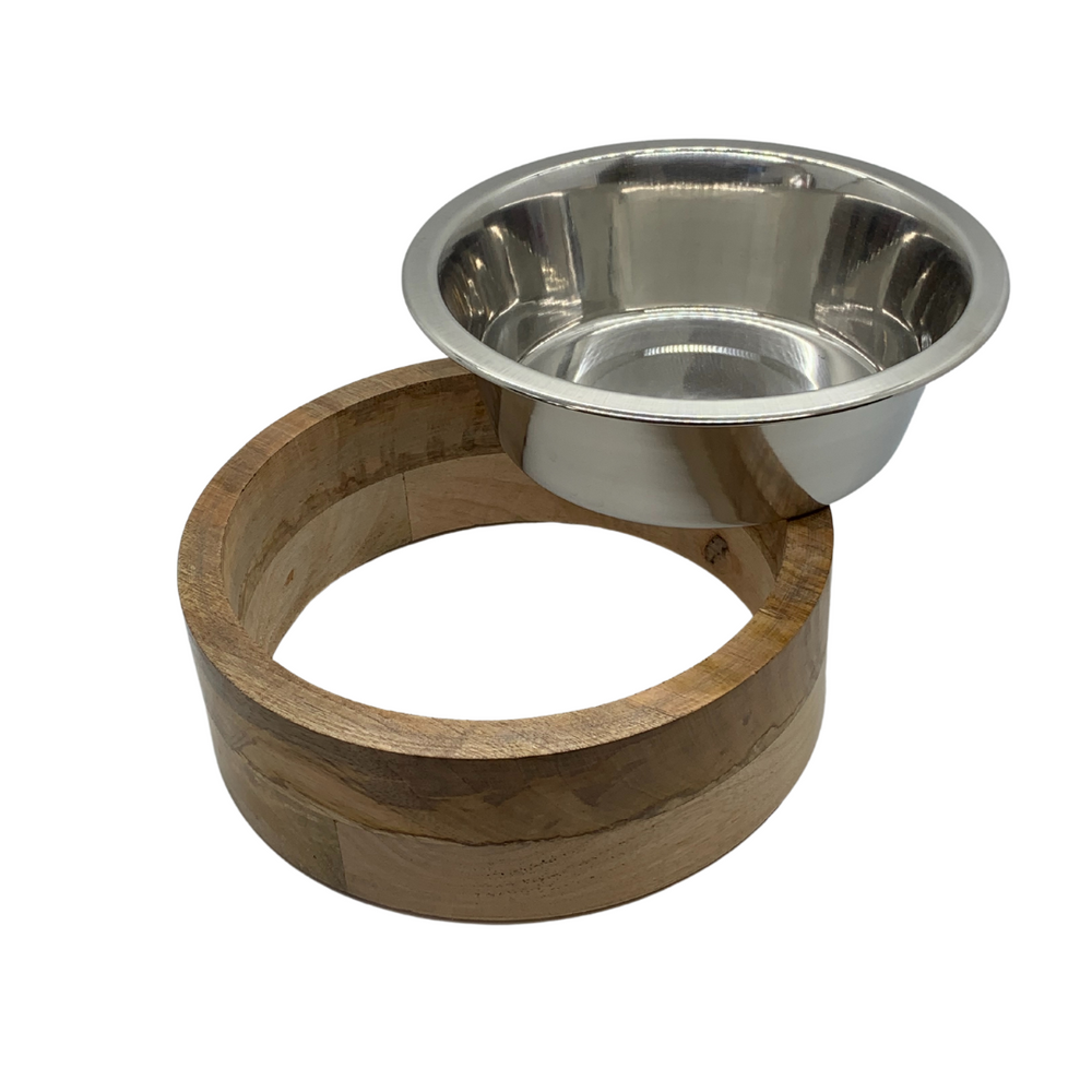 Metal dog bowl holder hotsell