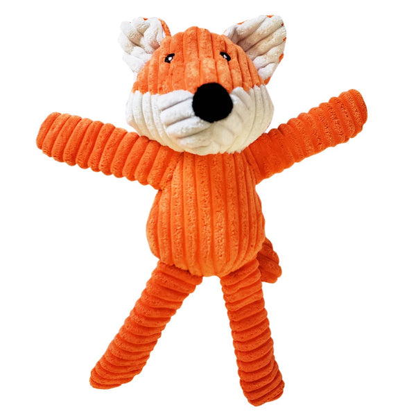 Orange fox 2024 dog toy