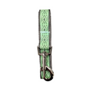 Nylon Dog Leash with Embroidered Mint Unicorn Design (6ft)