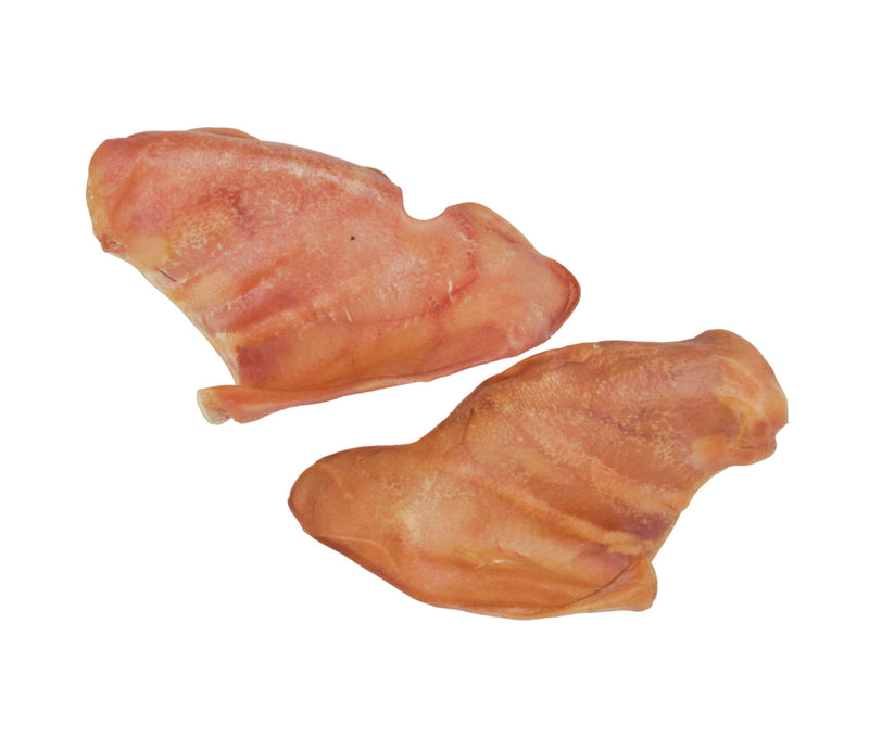 Whole Pig Ears - All Natural Dog Chews (25/case)
