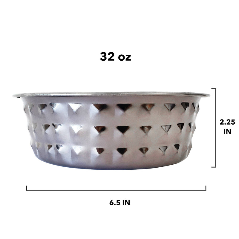 Black Rhino Dura-Bowl Pink 42 Oz  Double Insulated Steel Food & Water Dog  Bowls, 42 Oz - Harris Teeter