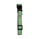 Nylon Collar for Dogs with Embroidered Mint Unicorn Design