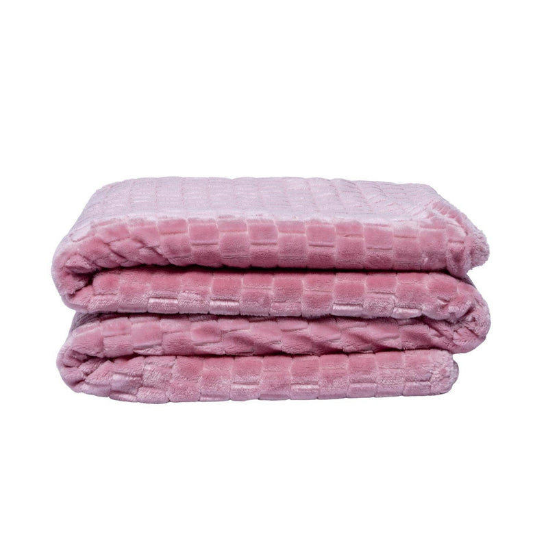 Family Textured Luxury Sherpa Pet Blanket (50" x 60")