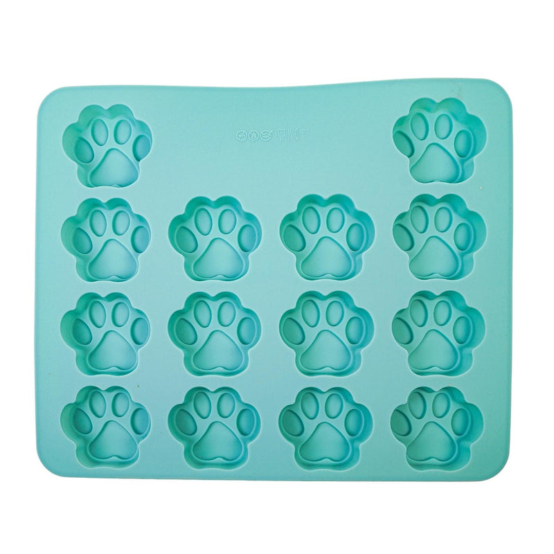 Paw Print 3 in 1 Silicone Baking Treat Tray (2-Pack)