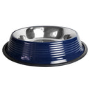 Eco-friendly Non Skid Ribbed Cat & Dog Bowl (Poseidon Blue)
