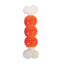 Dental dog chew toy designed to support oral health