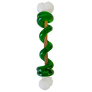 Dental dog chew toy designed to support oral health