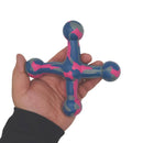 Sustainable Eco-Friendly Natural Rubber Jack Dog Toy