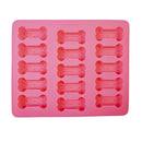Dog bone 3-in-1 silicone baking dog treat tray, food grade
