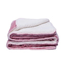 luxury sherpa pet blanket 50x60 soft textured dog and cat blanket