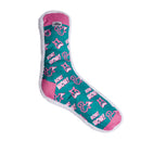 Squirrel Bow Wow squeaky sock plush dog toy